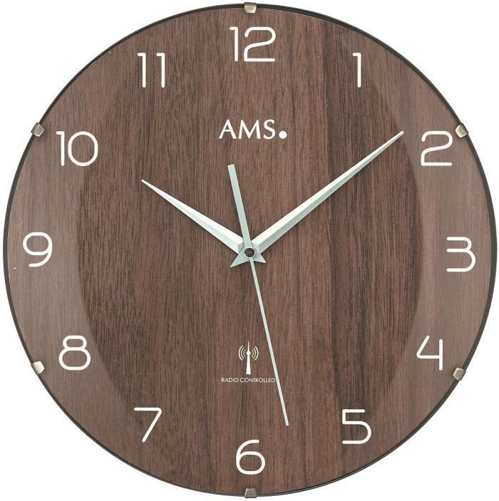 AMS Design Nástěnné hodiny rádiově řízené 5558 - Hodinky AMS Design