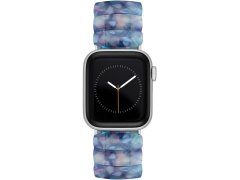 Anne Klein Acetátový řemínek pro Apple Watch 38/40/41 mm WK/1073SVBL38