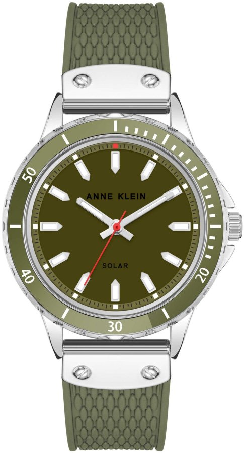 Anne Klein Analogové hodinky Considered Solar AK/3891GNGN - Hodinky Anne Klein