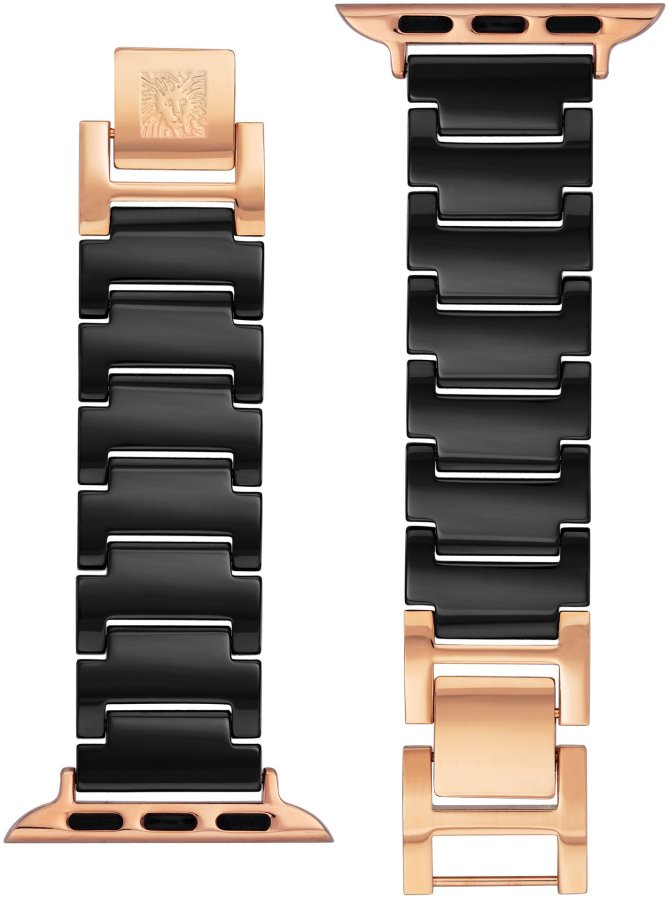Anne Klein Keramický tah pro Apple Watch 38/40/41 mm - Black WK/1010RGBK Anne Klein Keramický tah pro Apple Watch 38/40/41 mm - Black WK/1010RGBK - Hodinky Anne Klein
