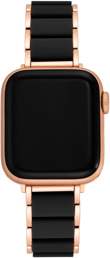 Anne Klein Ocelový tah pro Apple Watch 38/40/41 mm - Black/Rosegold WK/1054RGBK38 Anne Klein Ocelový tah pro Apple Watch 38/40/41 mm - Black/Rosegold WK/1054RGBK38 - Hodinky Anne Klein