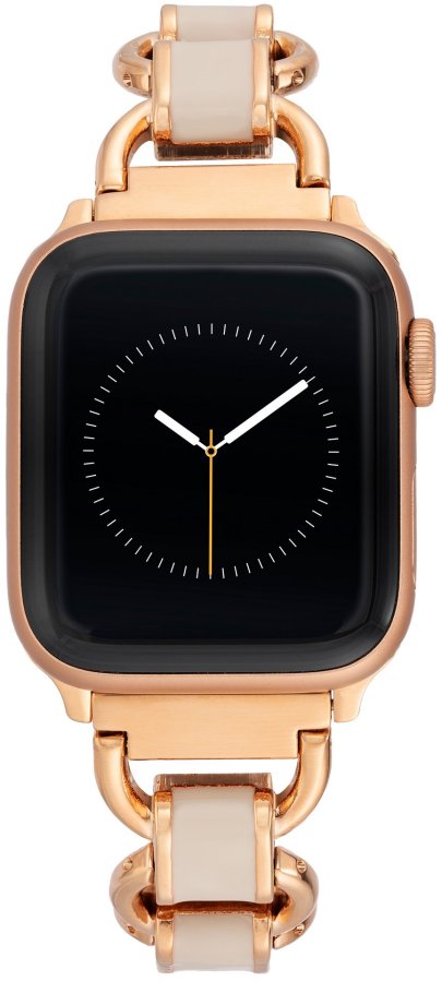 Anne Klein Ocelový tah pro Apple Watch 42/44/45/49 mm - Gold WK/1021RGBH Anne Klein Ocelový tah pro Apple Watch 42/44/45/49 mm - Gold WK/1021RGBH - Hodinky Anne Klein