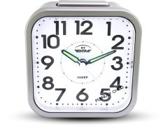 Bentime Budík s&nbsp;plynulým chodem NB51-BM09802SV-O