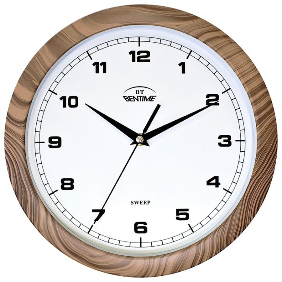 Bentime Nástěnné hodiny H08-SW8047 - Hodinky Bentime