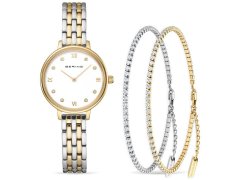 Bering Dárkový set Classic 11028-714-GWP + náramky