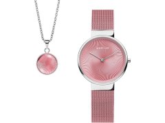 Bering Dárkový set Classic 19031-989-GWP + náhrdelník