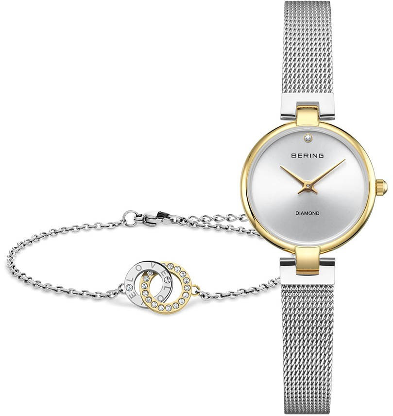 Bering Dárkový set Classic Diamond 17724-010-GWP + náramek Bering Dárkový set Classic Diamond 17724-010-GWP + náramek - Hodinky Bering