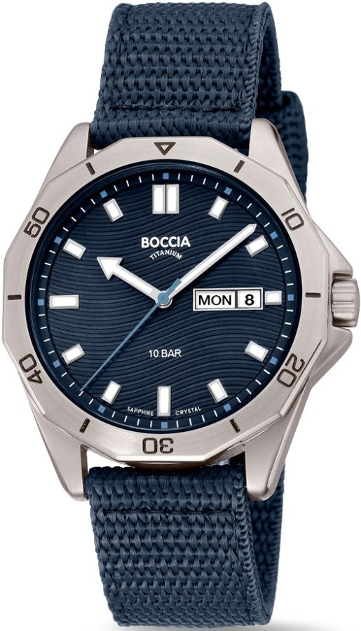 Boccia Titanium Analogové hodinky 3680-01