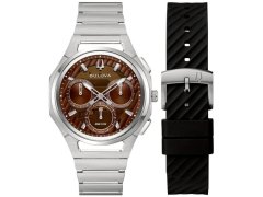 Bulova Curv Quartz 96K117 10th Anniversary Edition (+ náhradní řemínek)