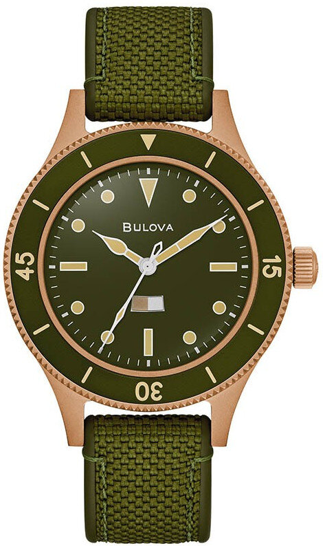 Bulova Archive Series Mil-Ships Automatic 98A324 150th Anniversary Special Edition - Hodinky Bulova