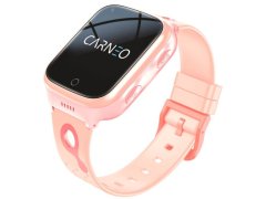 CARNEO Chytré hodinky CARNEO GUARDKID+ 4G Platinum - růžové