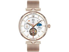CARNEO Chytré hodinky CARNEO Seinna HR+ rosegold