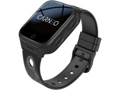 CARNEO Chytré hodinky CARNEO GUARDKID+ 4G Platinum - černé