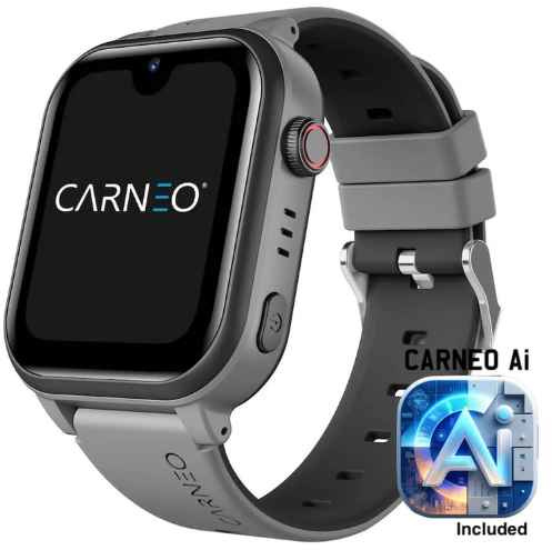 CARNEO Dětské chytré hodinky GuardKid+ 4G Platinum 2nd gen. AI - černé