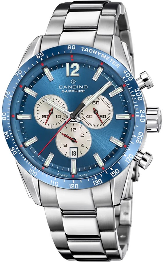 Candino Gents Sport SET s náhradním řemínkem C4757/B Candino Gents Sport SET s náhradním řemínkem C4757/B - Hodinky Candino