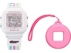 Casio Dárkový set BABY-G+ THE POWERPUFF GIRLS collaboration model BGD-10KPP-7ER (397) + náhradní pouzdro jako přívěsek