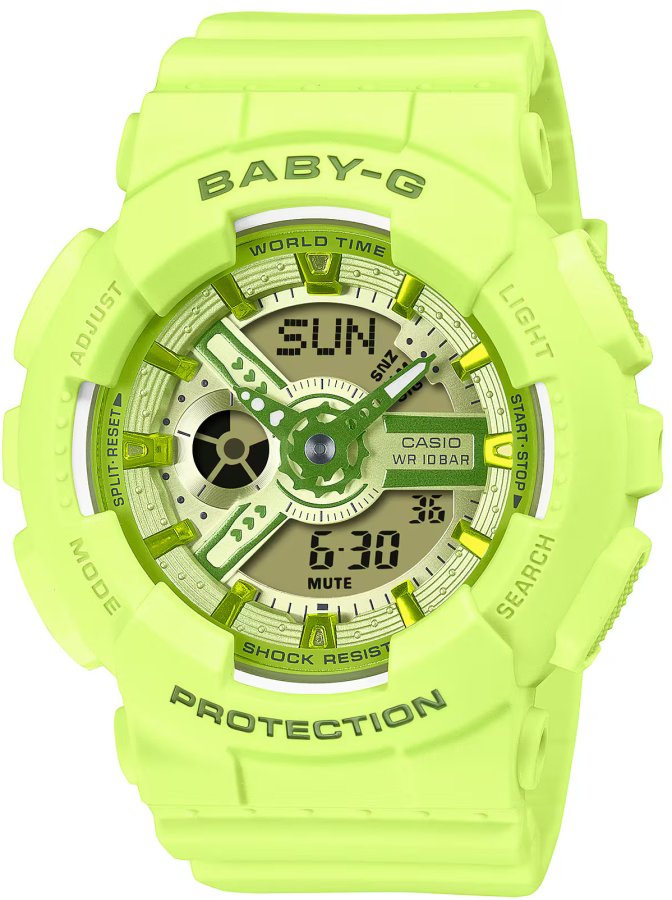 Casio BABY-G BA-110YK-3AER (397) - Hodinky Casio