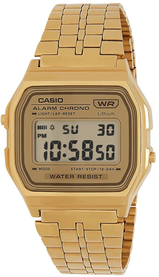 Casio Collection Vintage A158WETG-9AEF ROUND DIGITAL (007) - Hodinky Casio