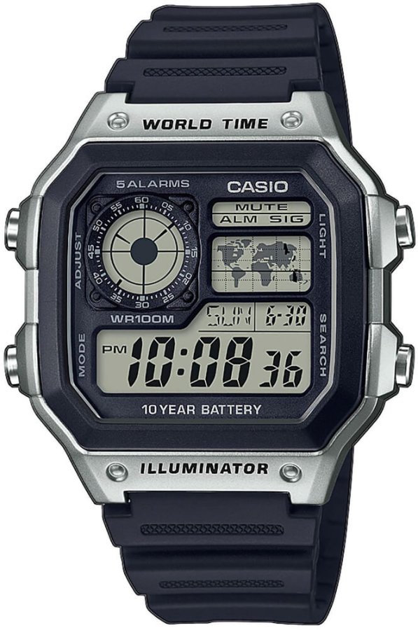 Casio Collection AE-1200WH-1CVEF (415) - Hodinky Casio