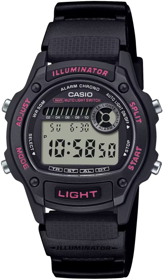 Casio Collection Digital W-220H-1A2VEF (000) Casio Collection Digital W-220H-1A2VEF (000) - Hodinky Casio