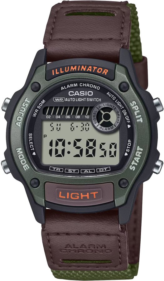 Casio Collection Digital W-220HF-3AVEF (000) Casio Collection Digital W-220HF-3AVEF (000) - Hodinky Casio