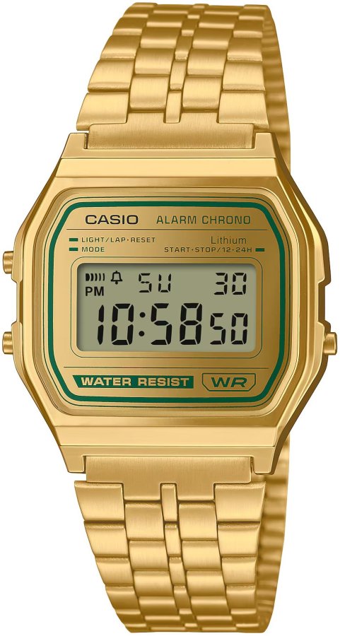 Casio Collection Vintage A158WEGV-9AEF ROUND DIGITAL (007) - Hodinky Casio