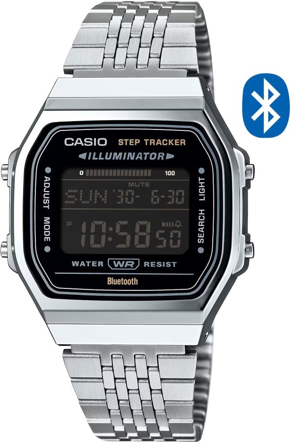 Casio Collection Vintage Iconic s krokoměrem ABL-100WE-1BEF (679) - Hodinky Casio