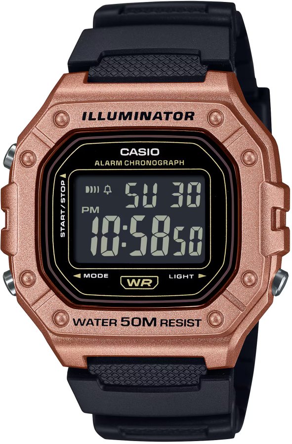 Casio Collection W-218HM-5BVEF (007) - Hodinky Casio