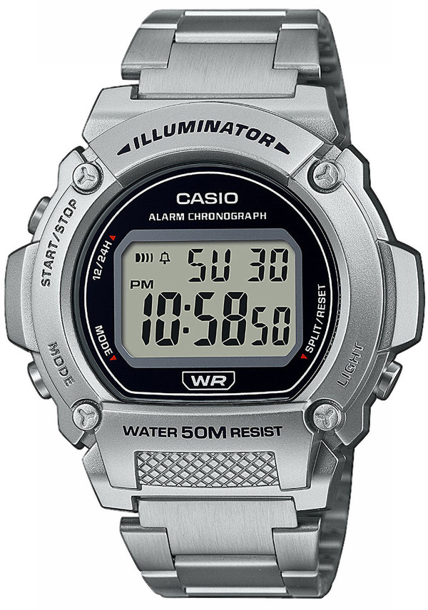 Casio Collection Youth W-219HD-1AVEF (007) - Hodinky Casio