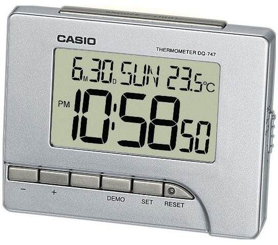 Casio Budík DQ 747-8E Casio Budík DQ 747-8E - Hodinky Casio