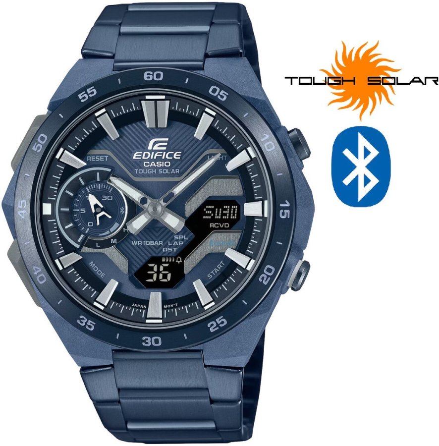 Casio Edifice Windflow Bluetooth Connected Solar ECB-2200CB-2AEF (675) - Hodinky Casio