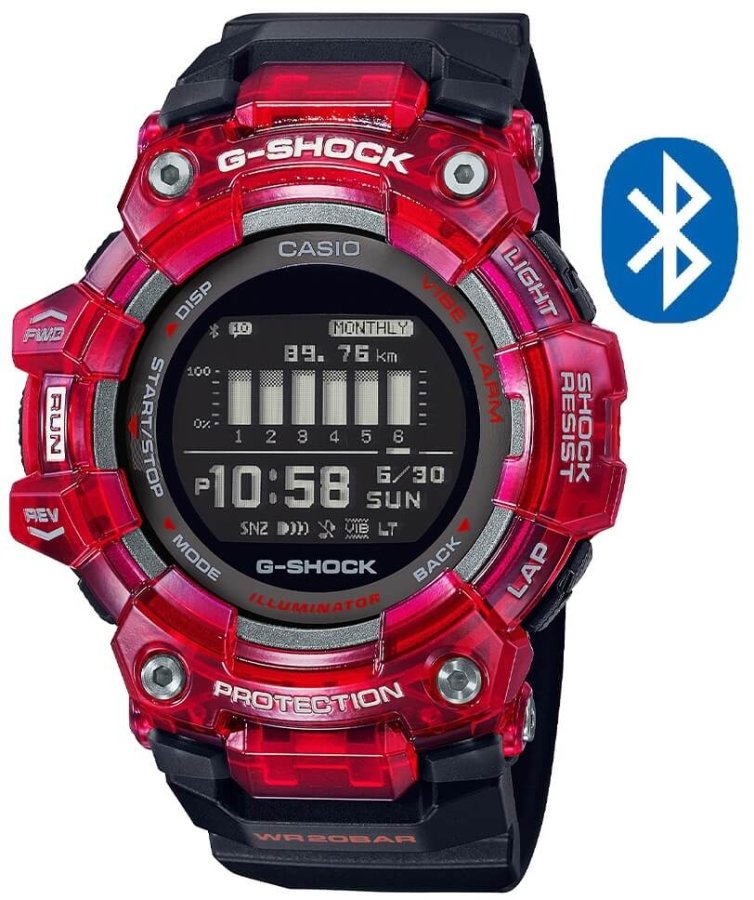 Casio G-Shock Bluetooth GBD-100SM-4A1ER (644) - Hodinky Casio