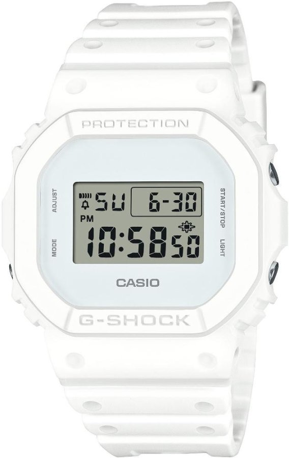 Casio G-Shock White on White DW-5600WW-7ER (322) - Hodinky Casio