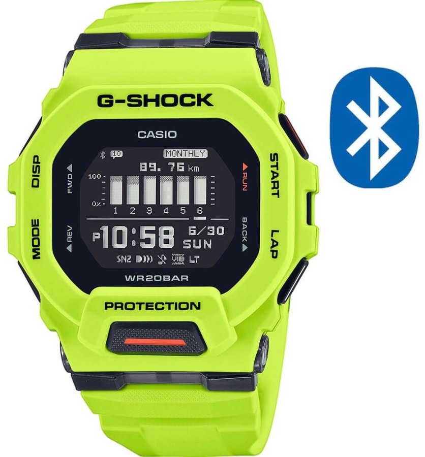 Casio G-Shock G-SQUAD GBD-200-9ER (661) - Hodinky Casio