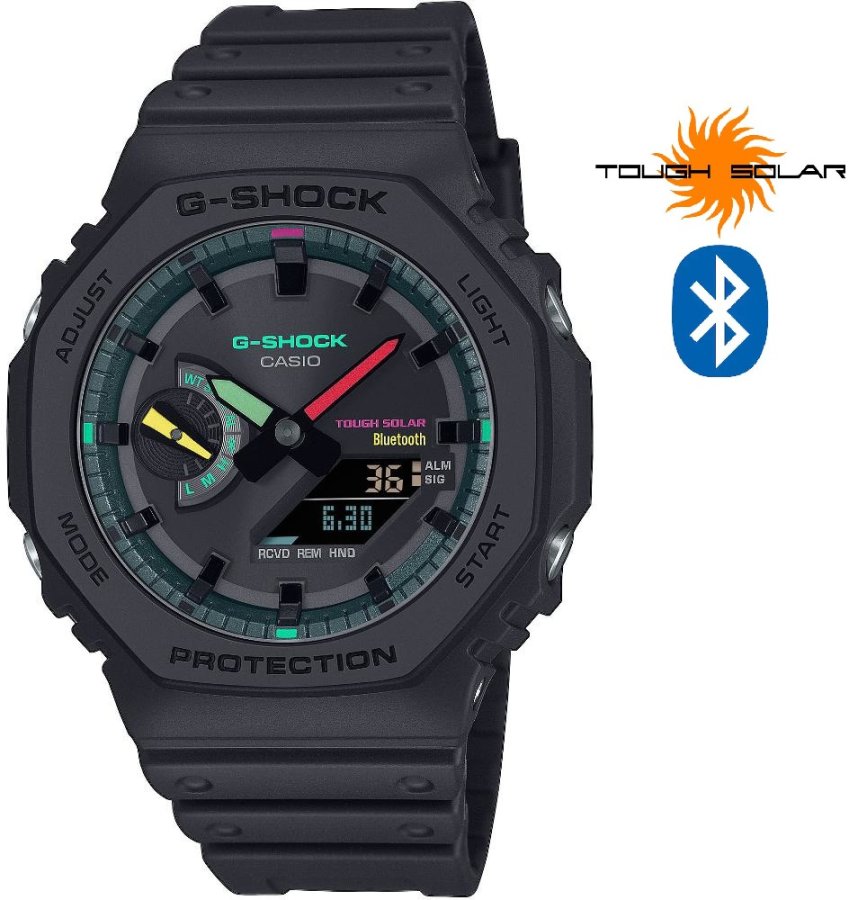 Casio G-Shock Original Carbon Core Guard Bluetooth Solar GA-B2100MF-1AER (666) Casio G-Shock Original Carbon Core Guard Bluetooth Solar GA-B2100MF-1AER (666) - Hodinky Casio