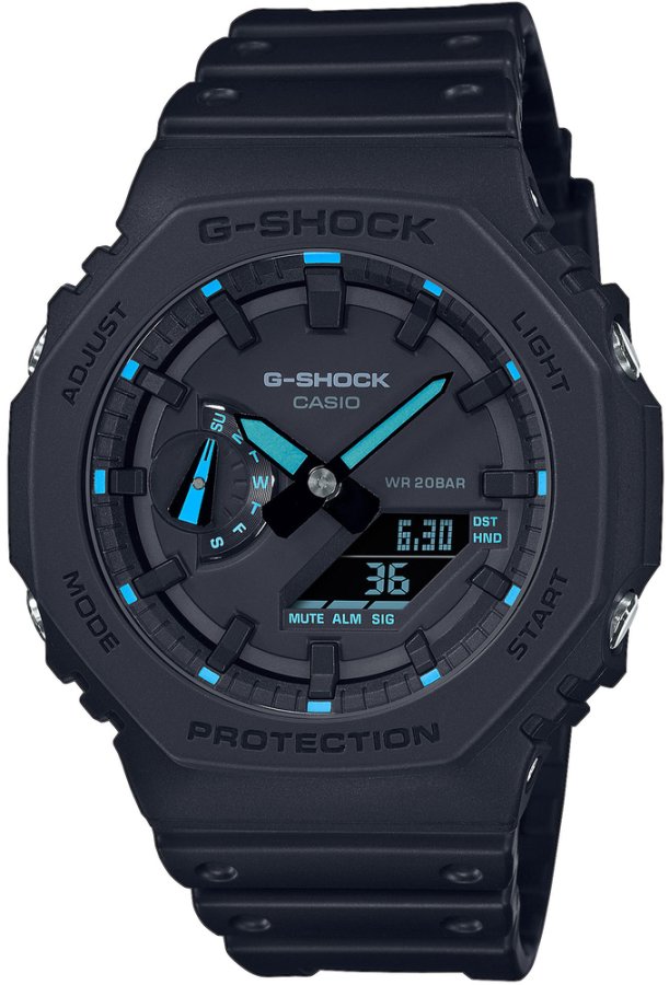 Casio G-Shock Original Carbon Core Guard GA-2100-1A2ER (619) - Hodinky Casio