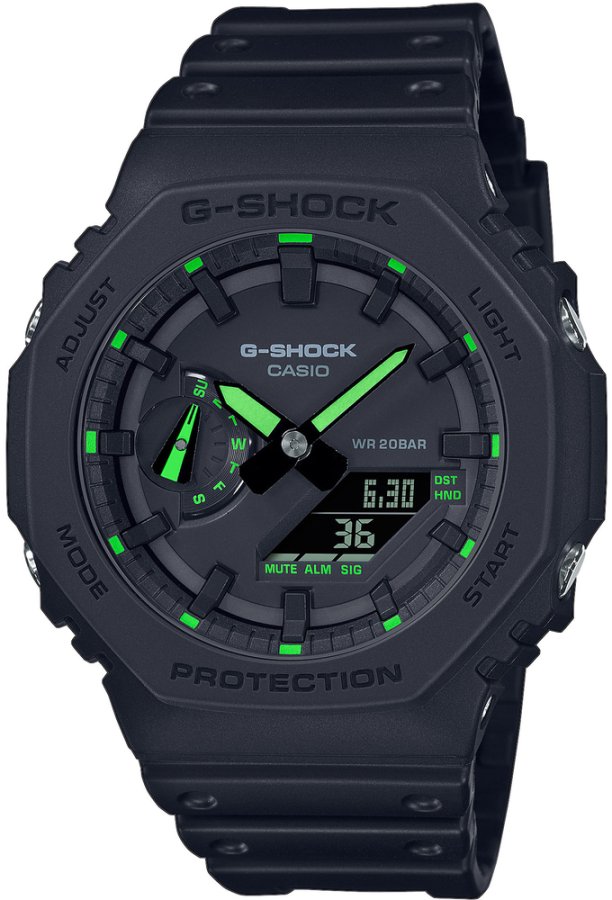 Casio G-Shock Original Carbon Core Guard GA-2100-1A3ER (619) - Hodinky Casio