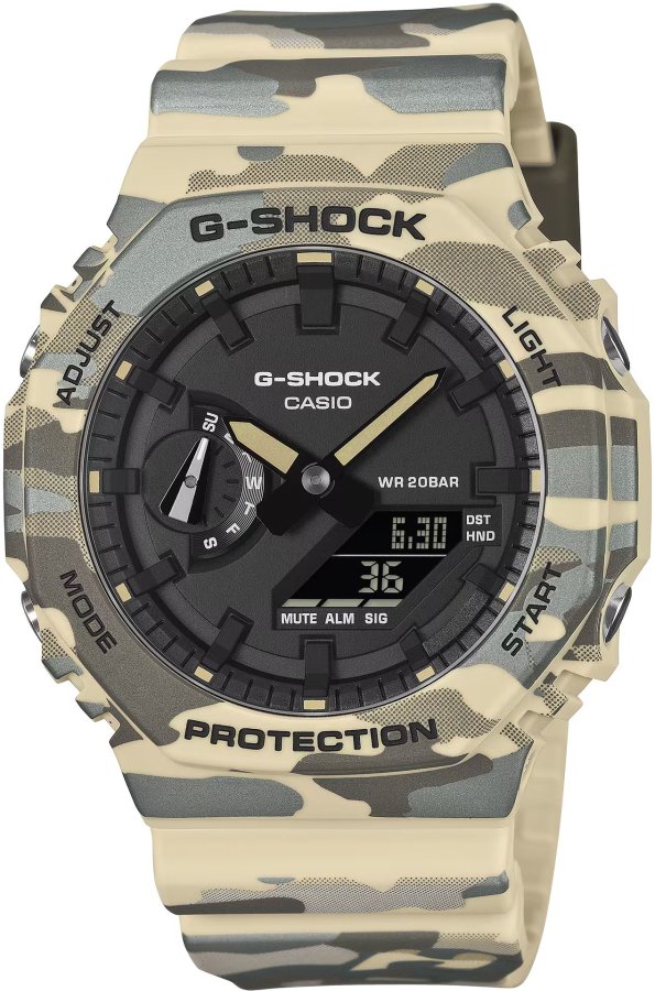 Casio G-Shock Original Carbon Core Guard GA-2100CM-5AER (619) - Hodinky Casio