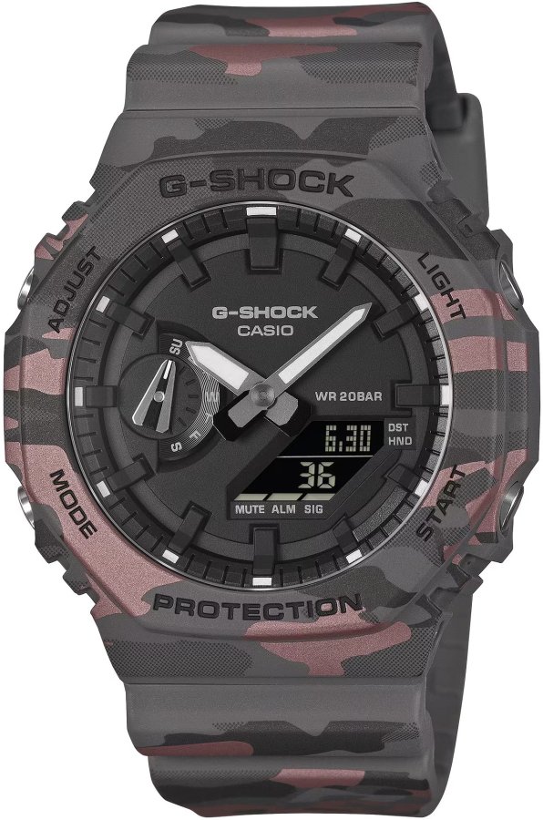 Casio G-Shock Original Carbon Core Guard GA-2100CM-8AER (619) - Hodinky Casio