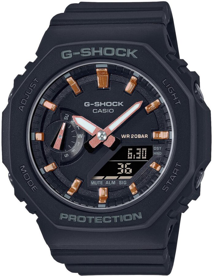 Casio G-Shock Original Carbon Core Guard GMA-S2100-1AER (619) - Hodinky Casio