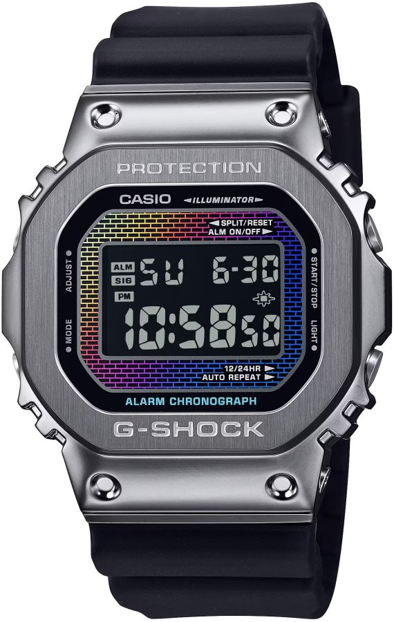 Casio G-Shock Rainbow Brick Wall Series GM-5600BRW-1ER (322) - Hodinky Casio