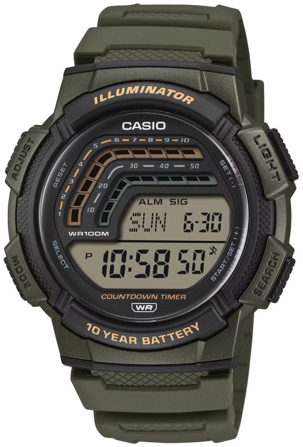 Casio Sport WS-1800-3AVEF (668) - Hodinky Casio