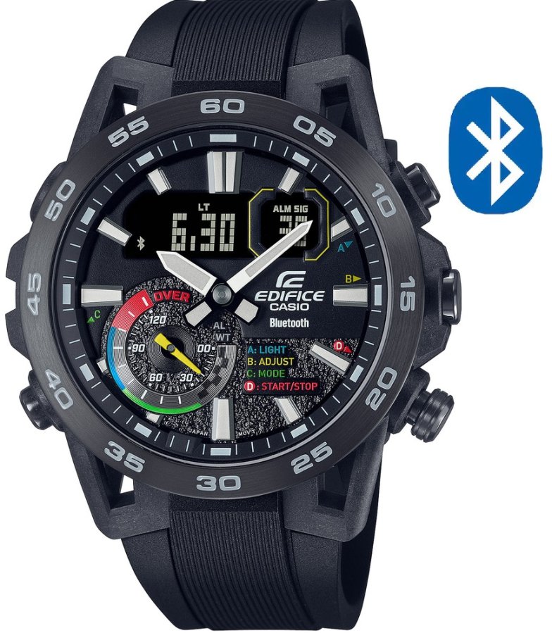 Casio Edifice Bluetooth Connected ECB-40MP-1AEF (671) Casio Edifice Bluetooth Connected ECB-40MP-1AEF (671) - Hodinky Chytré hodinky Casio