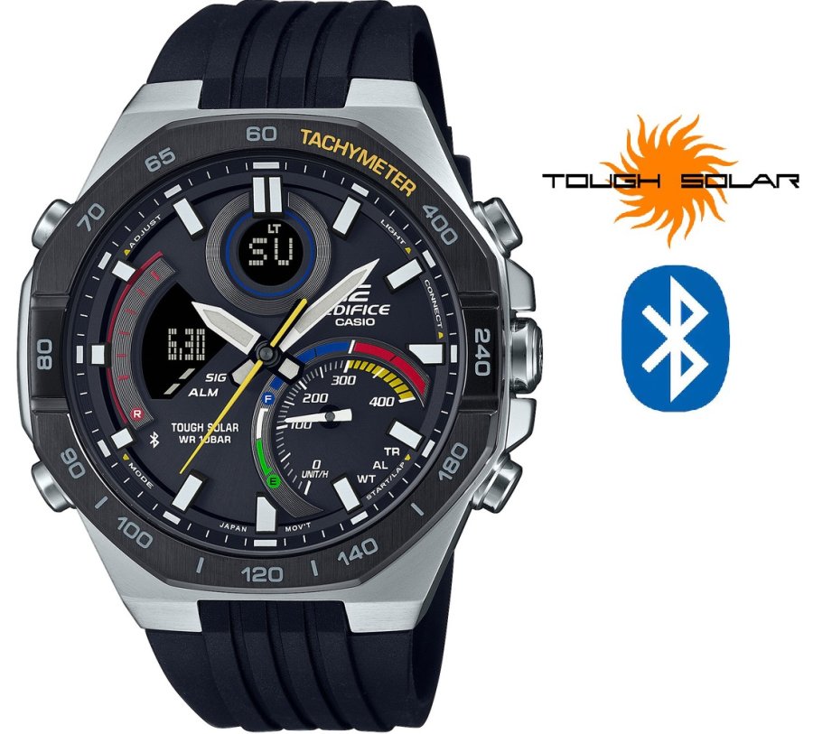 Casio Edifice Bluetooth Connected Tough Solar ECB-950MP-1AEF (627) Casio Edifice Bluetooth Connected Tough Solar ECB-950MP-1AEF (627) - Hodinky Chytré hodinky Casio