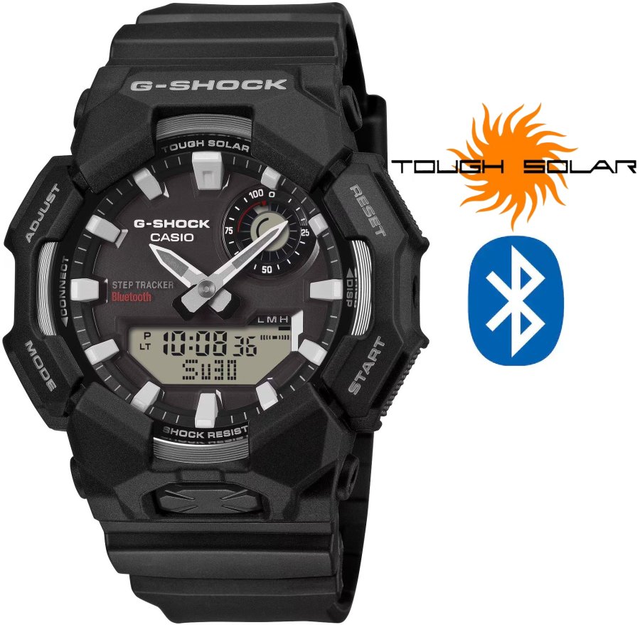 Casio G-Shock Carbon Core Guard Bluetooth GA-B010-1AER (692) - Hodinky Chytré hodinky Casio