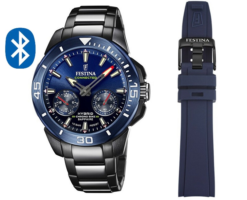 Festina Connected Chrono Bike Hybrid Special Edition 20647/1 Festina Connected Chrono Bike Hybrid Special Edition 20647/1 - Hodinky Chytré hodinky Festina