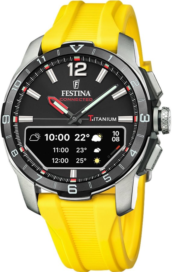 Festina Connected Titanium 23000/A Festina Connected Titanium 23000/A - Hodinky Chytré hodinky Festina