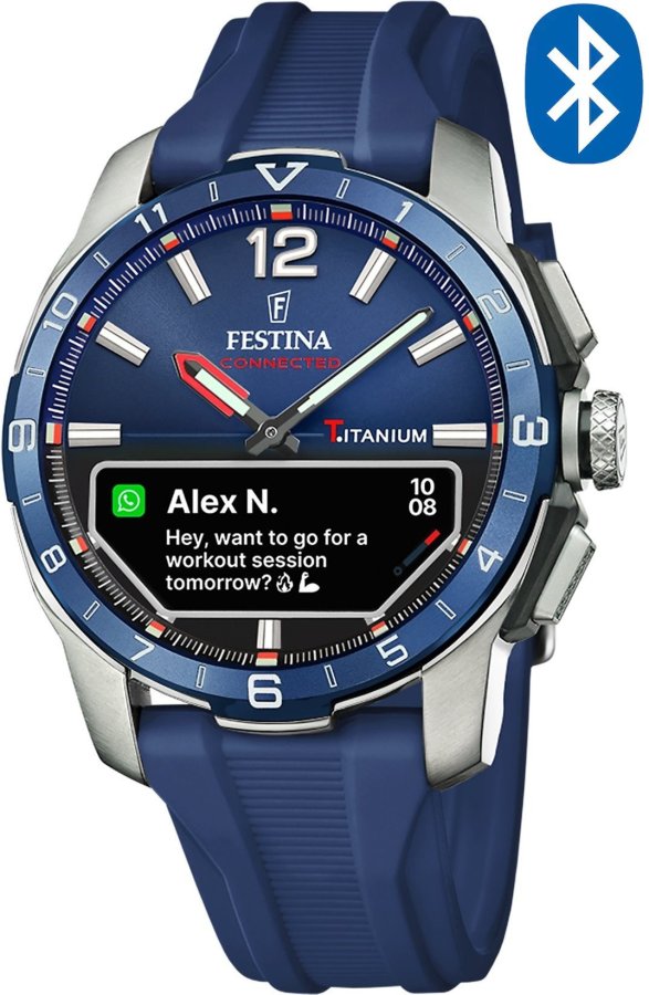 Festina Connected D Titanium 23000/1 - Hodinky Chytré hodinky Festina