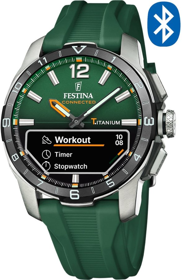 Festina Connected D Titanium 23000/2 Festina Connected D Titanium 23000/2 - Hodinky Chytré hodinky Festina