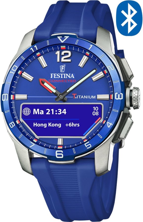 Festina Connected D Titanium 23000/3 Festina Connected D Titanium 23000/3 - Hodinky Chytré hodinky Festina